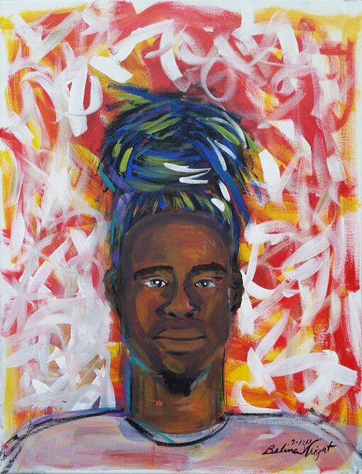 Painting of Person of Color