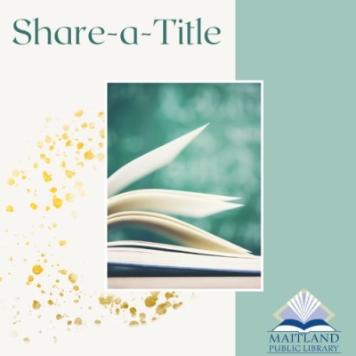 Share-a-Title book club logo